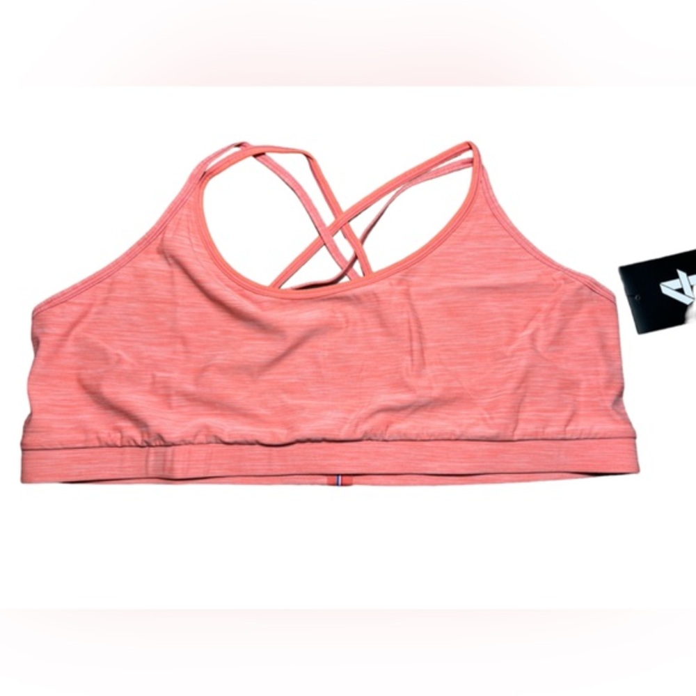 FourLaps Vitality Sports‎ Bra activewear workout bra Blush Space Dye size XXL